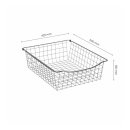 Wire Basket - 150 - Dark Grey