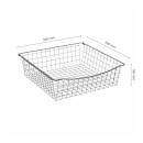 Wire Basket - 150 - Dark Grey