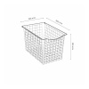 Wire Basket 330 - Dark Grey