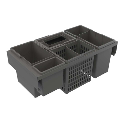 Recycling Bin - Trend Eco - Dark Grey in the group Storage / Show all storage / Waste sorting solution at Beslag Online (for-trend-eco-morkgra)