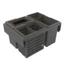 Kitchen Recycling Bin - Trend Eco - Dark Grey