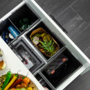 Kitchen Recycling Bin - Trend Eco - Dark Grey