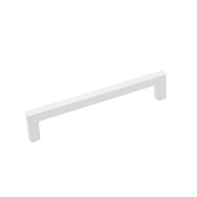 Handle 0143 - Matte White in the group Cabinet Handles / Color/Material / Other Colours at Beslag Online (handtag-0143-mattvit)