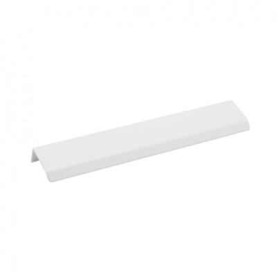 Edge Pull Handle Curve - White in the group Cabinet Handles / Color/Material / Other Colours at Beslag Online (handtag-curve-vit)