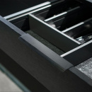 Edge Pull Handle Curve - White