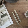 Handle Helix/Back Plate - Antique Bronze