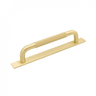 Handle Helix/Back Plate - Brass in the group Cabinet Handles / Color/Material / Brass at Beslag Online (helix-bricka-massing)