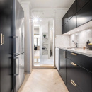 Handle Helix/Back Plate - Brass