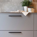 Handle Helix/Back Plate - Matte Black