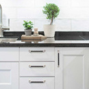 Handle 1353 - Polished Brass/Leather Nature