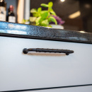 Handle 1353 - Matte Black/Black Leather