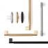 Handle Arpa - Brushed Brass