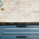 Handle Manor/Back Plate - Matte Black