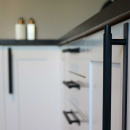 Handle Manor/Back Plate - Matte Black