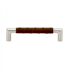 Handle Norma 12 - Stainless Steel/Brown Leather
