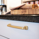 Handle Retro - Brushed Brass