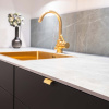 Profile Handle Side - Brushed Brass