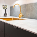 Edge Pull Handle Side - Matte Black