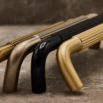 Handle Helix Stripe - Antique Bronze