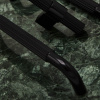 Handle Helix Stripe/Back Plate - Matte Black