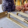 Handle Helix Stripe - Brass