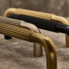 Handle Helix Stripe - Brass