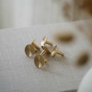 Cabinet Knob Sture - Brushed Untreated Brass