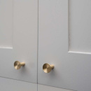 Cabinet Knob Sture - Brushed Untreated Brass