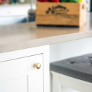 Cabinet Knob 411 - Polished Brass