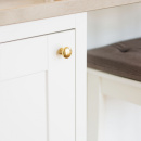 Cabinet Knob 411 - Polished Brass