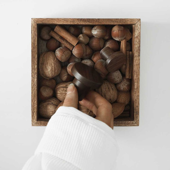 Cabinet Knob Circum - Walnut