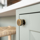 Cabinet Knob Crest - Antique Bronze