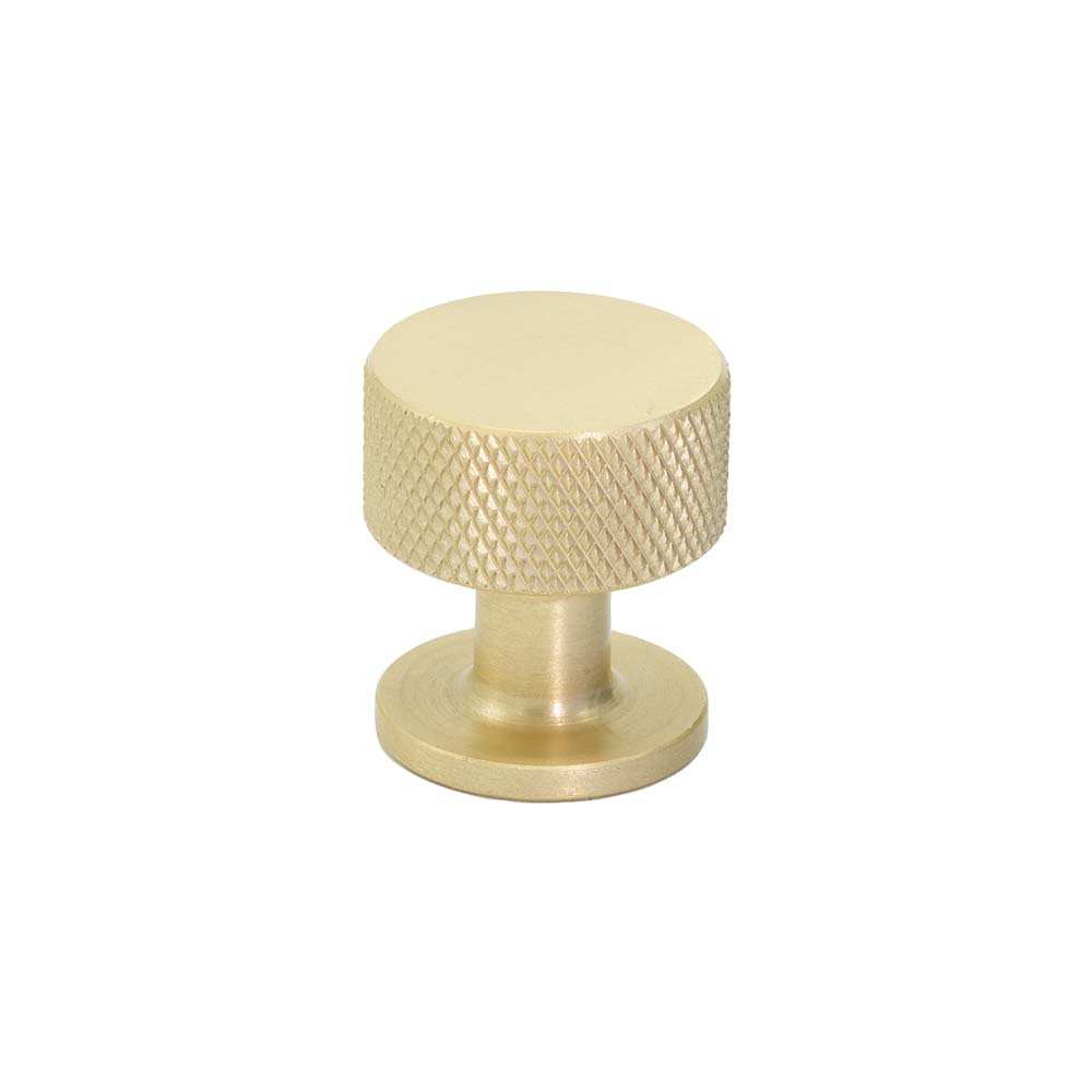 Cabinet Knob Crest - Brass