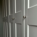 Cabinet Knob Crest - Stainless Steel Finish