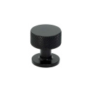 Cabinet Knob Crest - Matte Black