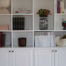 Cabinet Knob Flat - Antique Bronze