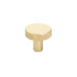 Cabinet Knob Flat - Brass Cabinet Knob Flat - Brass