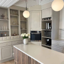 Cabinet Knob Flat - Brass