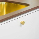 Cabinet Knob Mood - Polished Brass