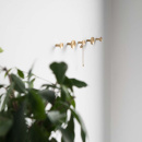 Hook Sture - Brushed Untreated Brass