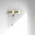 Hook Sture - Brushed Untreated Brass