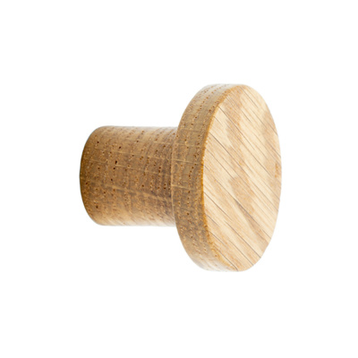 Hook Circum - Oak in the group Hooks / Color/Material / Wood at Beslag Online (kro-circum-ek)