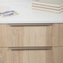 Edge Pull Handle Vann - Stainless Steel Finish