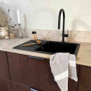 Edge Pull Handle Vann - Matte Black