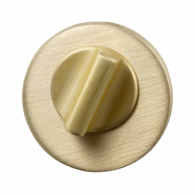 Toilet Lock R - Brushed Brass in the group Door handles / Show all door handles / Bathroom Locks at Beslag Online (toalas-r-massing)